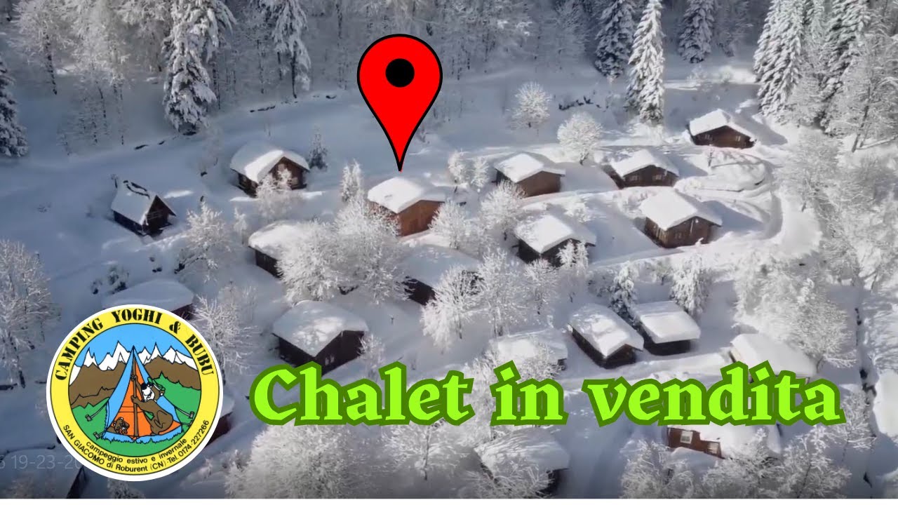 🔝 Chalet in Legno su 2 Piani in Vendita ⛰️ – Pace e tranquillità al Camping Yoghi e Bubu!