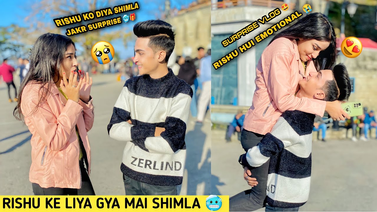 Rishu Ko Diya Shimla Jakr Surprise 😍 ( Extremely Romantic💏 ) | Justin Romio