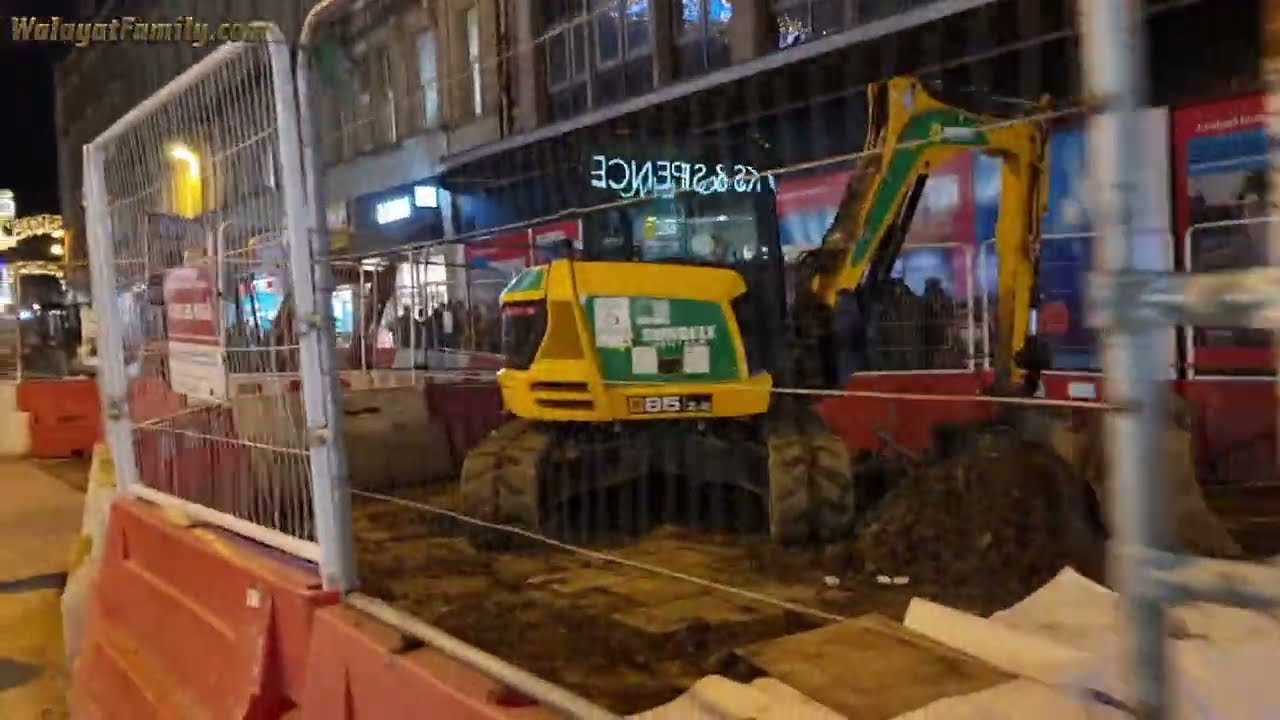 Sheffield Christmas Market 2024 Is a Building Site