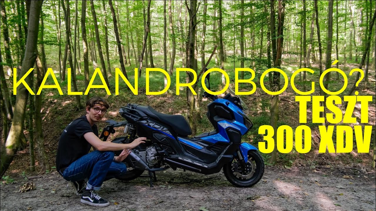 KEEWAY VIESTE 300 XDV - aszfaltos kalandokra (teszt)