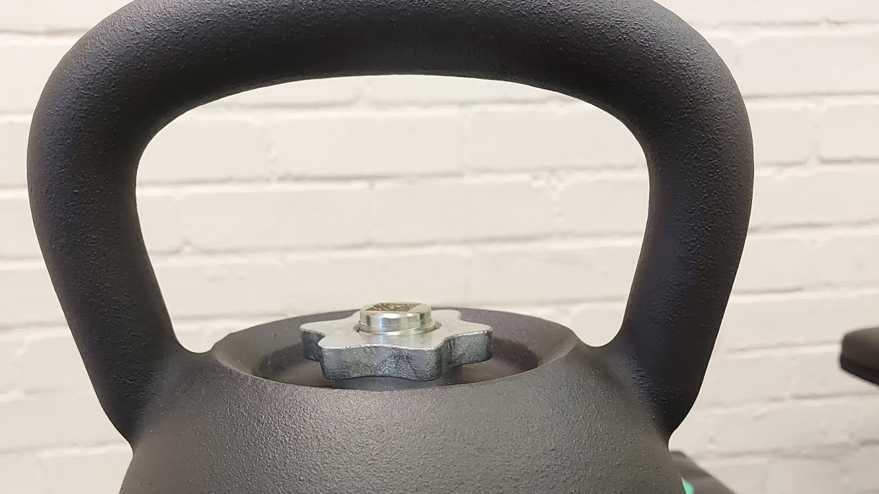 Review Decathlon adjustable kettlebell
