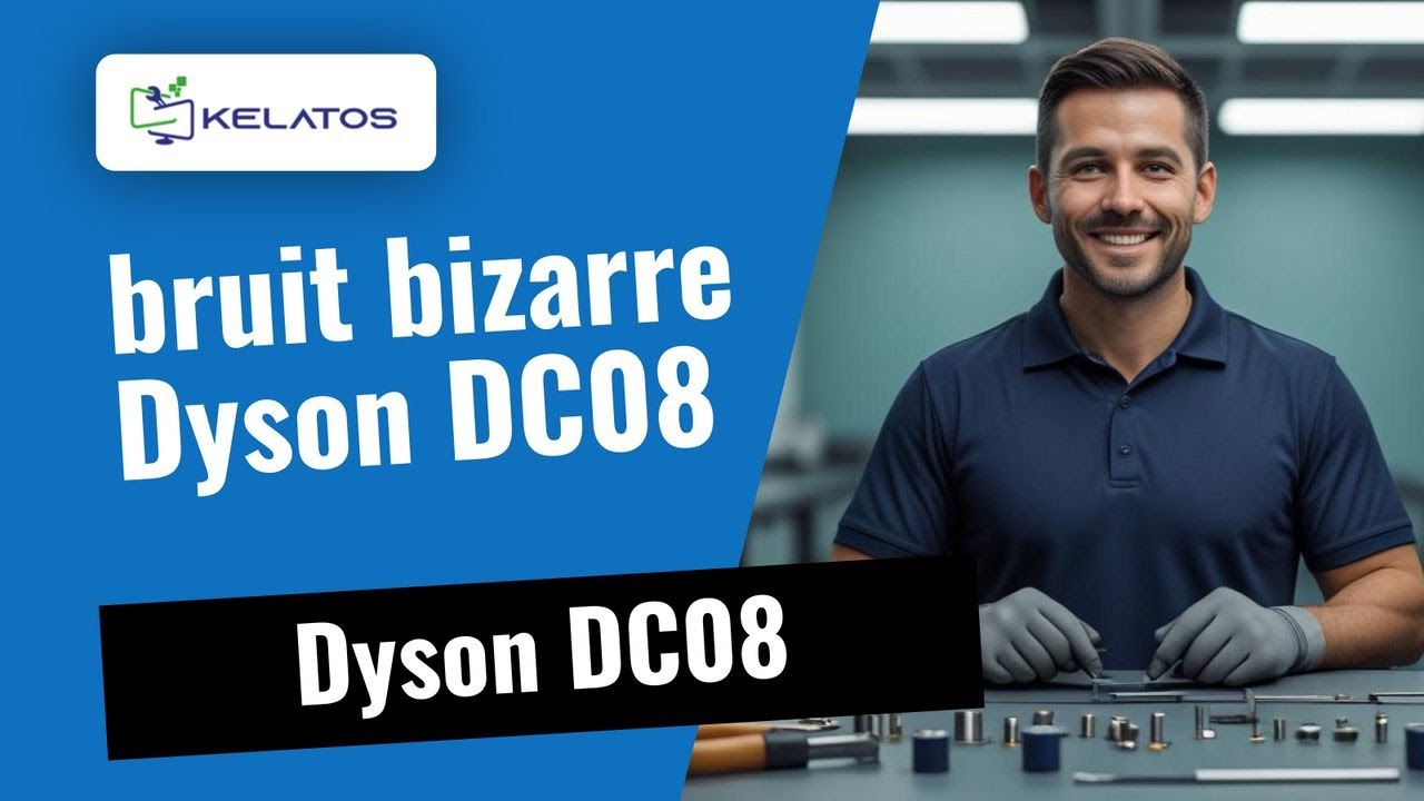 Mon Dyson DC08 fait un bruit bizarre 🔧 Voici la réparation