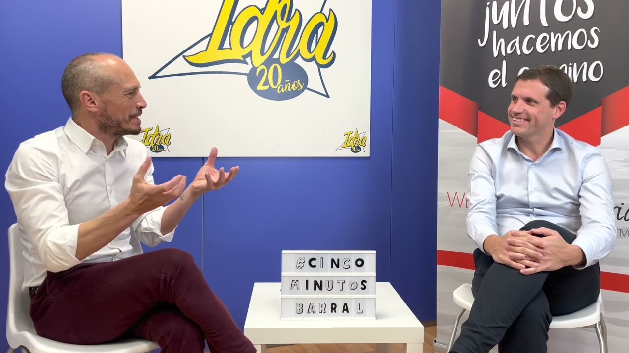 #5minutoscon Javier Barral.  Aprendizaje que deja el fútbol para la vida.