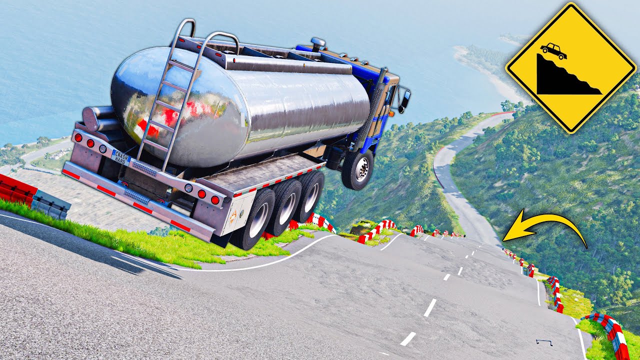 CARS vs WAVY ROAD EP.06 – Most Insane Car Fails Yet! 😱 | BeamNG.Drive