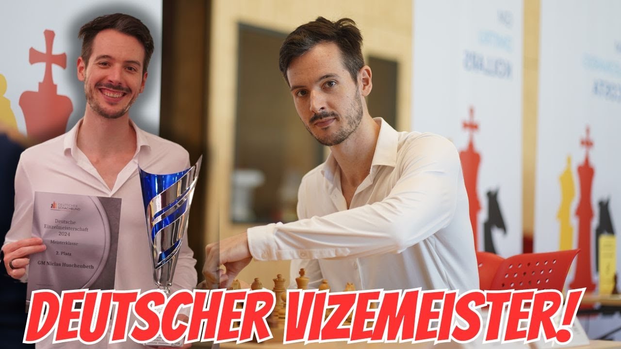 Französisch zerstört! - GM Niclas Huschenbeth wird Deutscher Vizemeister