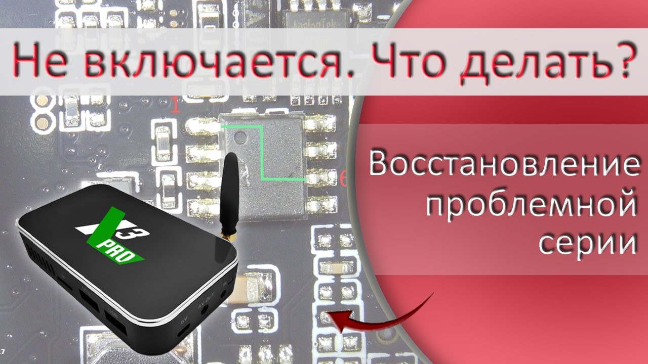 Ugoos x3 pro не включается или как восстановить ТВ бокс из проблемной серии