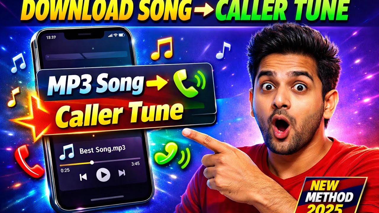 Download Song Se Caller Tune Kaise Lagaye | Jio Airtel VI | New Method 2025
