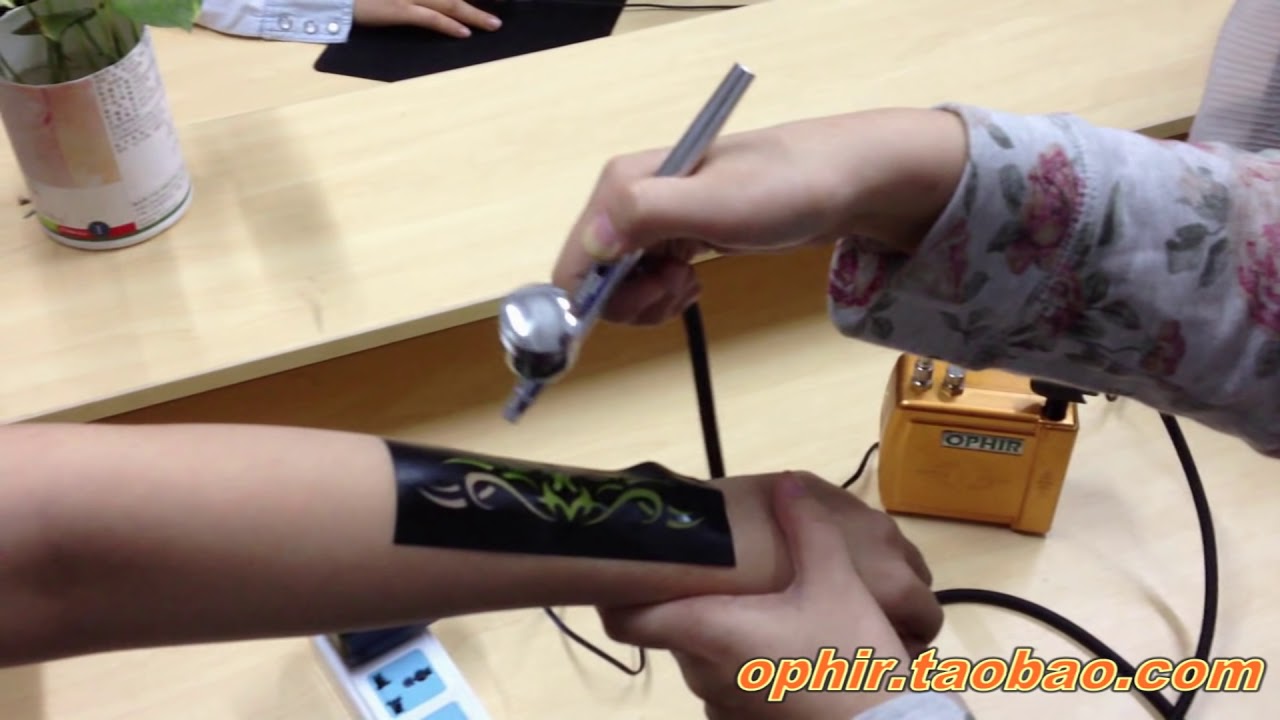 AC003G airbrush temporary tattoo