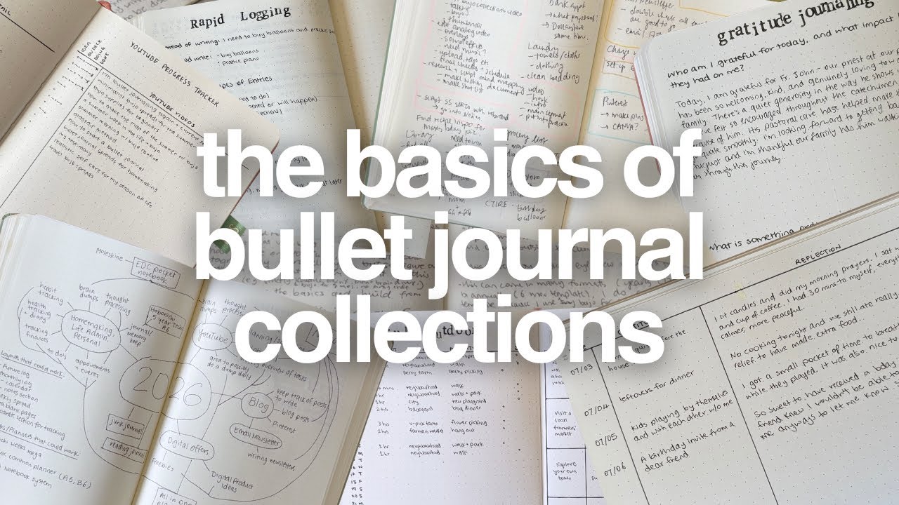 Как использовать коллекции в Bullet Journal