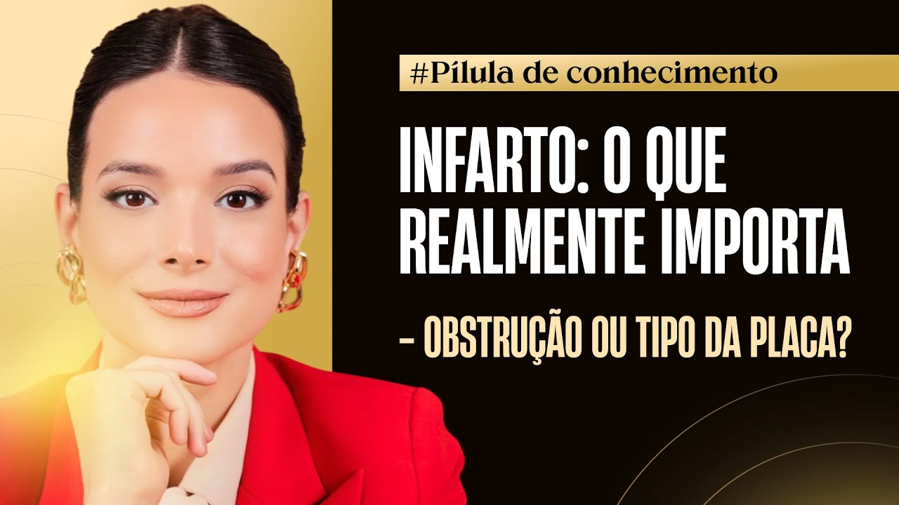 Infarto: O Que Realmente Importa – Obstrução ou Tipo da Placa? / Podcast Instituto RED