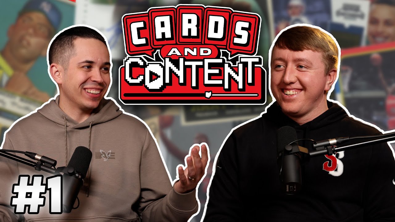 We Started a NEW Podcast! | Cards And Content - Ep. 1 Shannonsscards