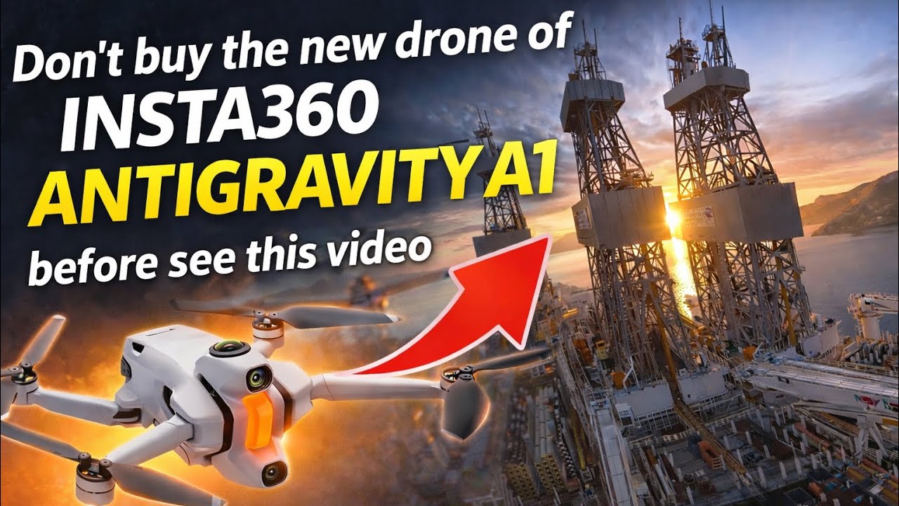 Don&rsquo;t buy the new drone of INSTA360 ANTIGRAVITY A1 before you see this video 