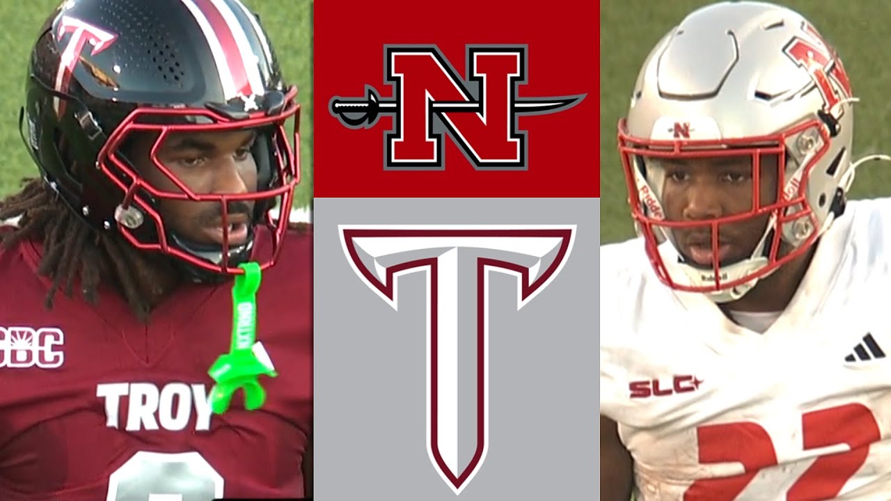Nicholls vs TROY College Football Highlights Full Game 2025