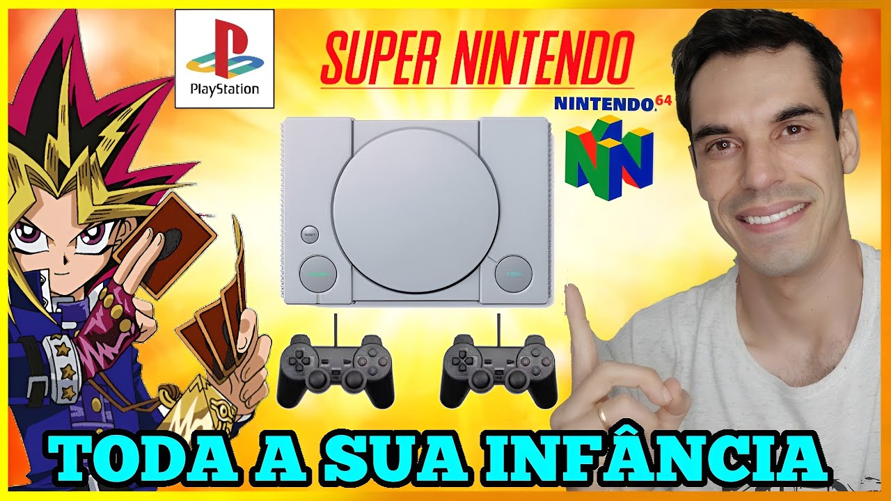 Comprei um Videogame Retrô com 130 Mil Jogos