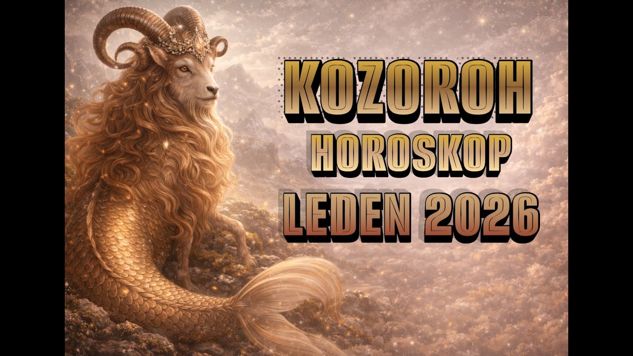Horoskop - KOZOROH (LEDEN 2026) | Silný start roku!
