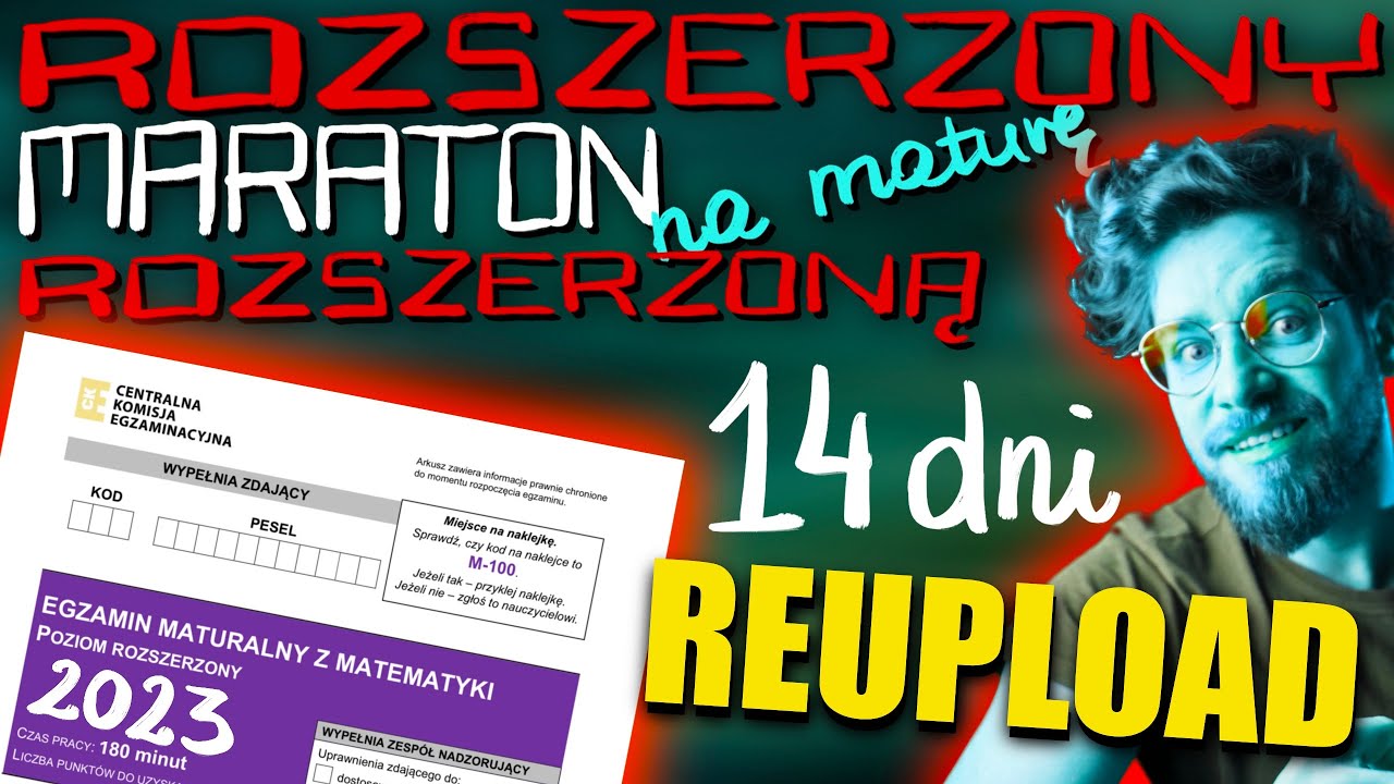 🥇PEWNIAK❗️Równanie kwadratowe z PARAMETREM ROZSZERZONY MARATON na MATURĘ  ROZSZERZONĄ Zostało 14dni