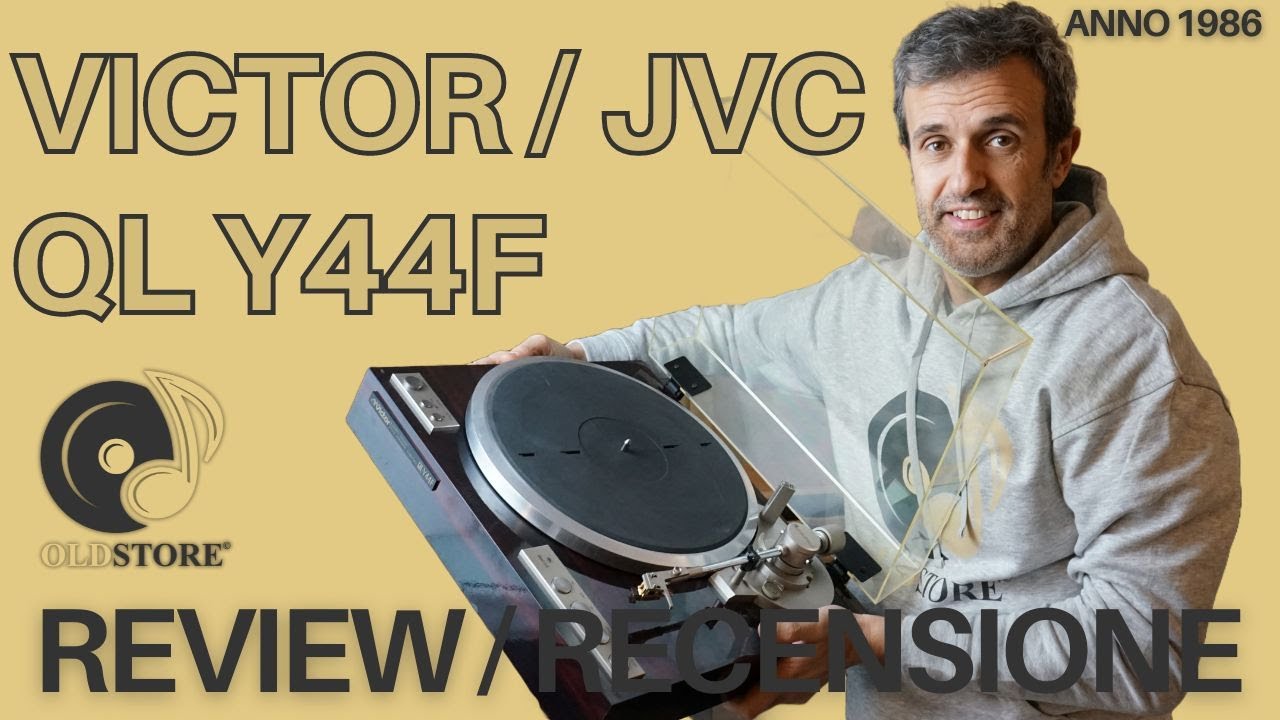 Victor QL Y44F - RECENSIONE giradischi automatico a trazione diretta REVIEW