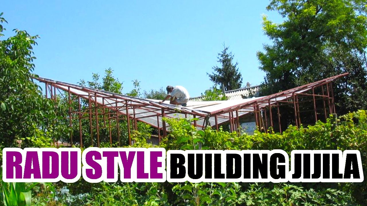 NEW Building Technology - RADU STYLE / ECO Smart - Roof build FIRST ... PRADOME