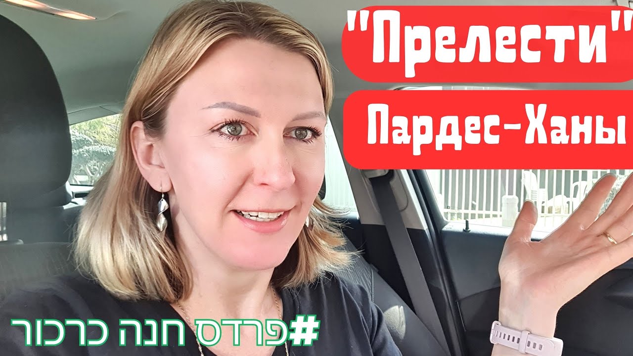 Я тут живу 12 лет! Почему я люблю Пардес-Хану? #Израиль