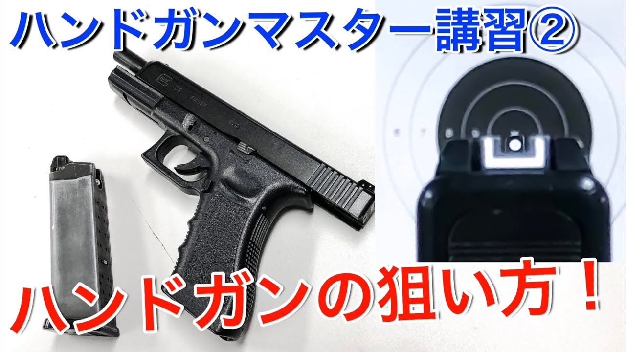 Stayhome！おうちで出来るトレーニング！　ハンドガンの狙い方！！with 東京マルイ GLOCK34