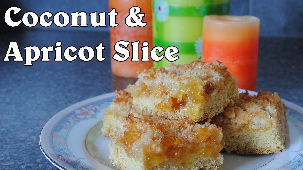 Coconut and Apricot Slice Recipe
