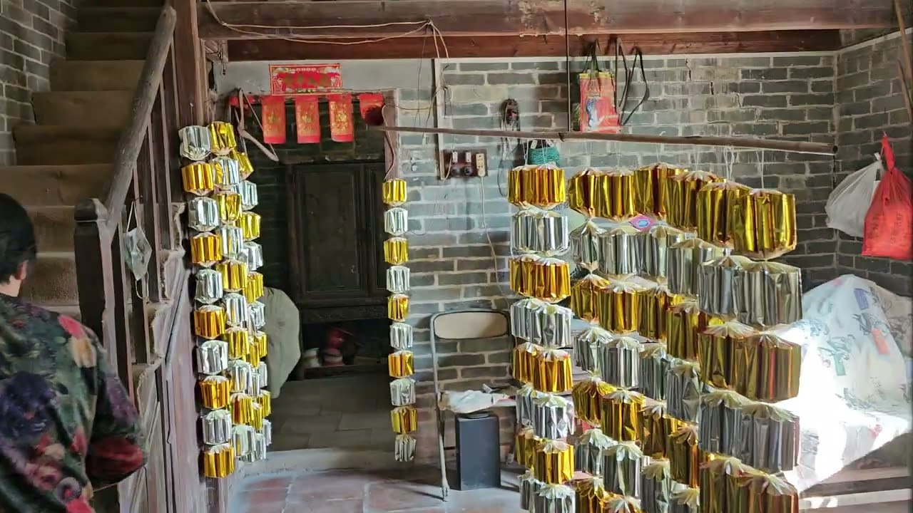 Guangdong china traditional grandparents house 