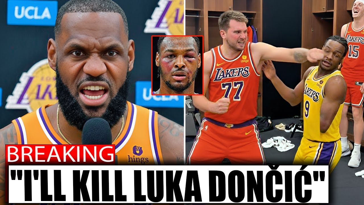 This Bronny James Locker Room Story Sent LeBron Over the Edge 👀