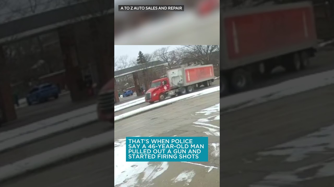 Man fires gun at semi-truck at gas station in Greenfield