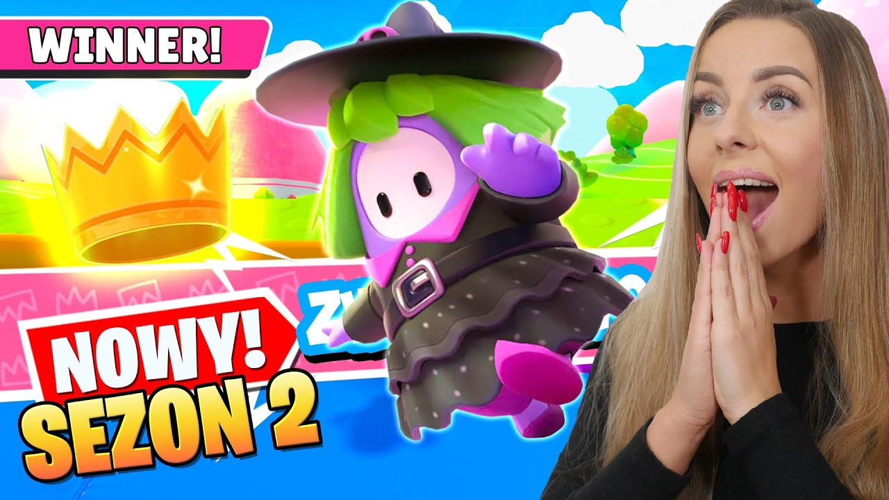 SEZON 2 Fall Guys! NOWY KARNET I MAPY😱  (Aktualizacja)