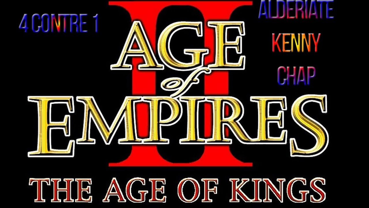 SARDOCHE REPLAY - Age Of Empire 2 - 4 contre 1 - ft. Alderiate Kenny Chap