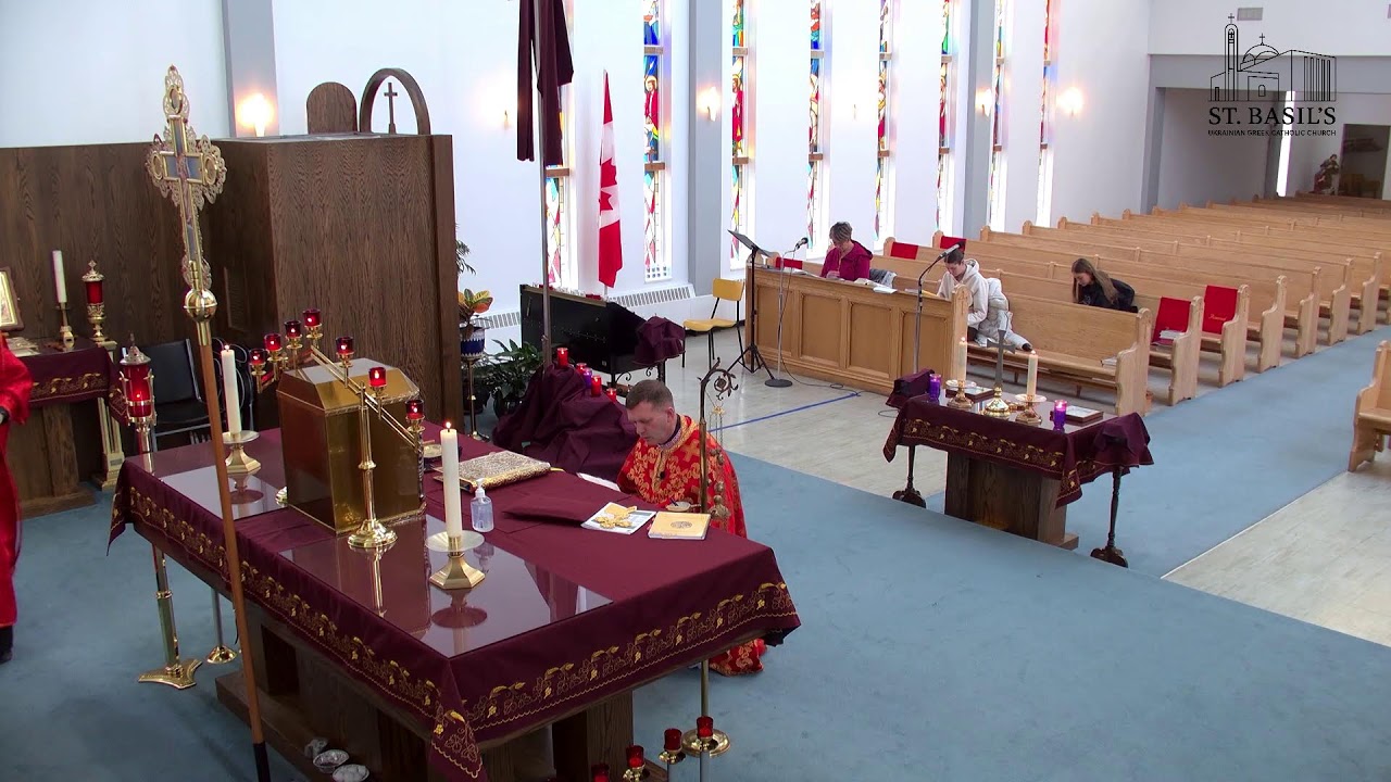 Feb. 8, Wed., LITURGY OF PRESANCTIFIED GIFTS Grandmother +Mykhalina by Khomitskyy family