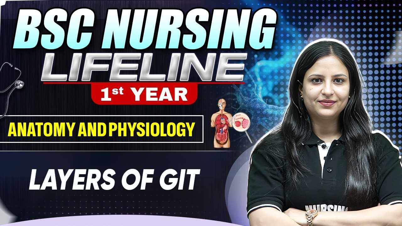 Digestive System Anatomy & Physiology | BSc Nursing 1st Year | Lifeline Batch | #bscnursing1styear
