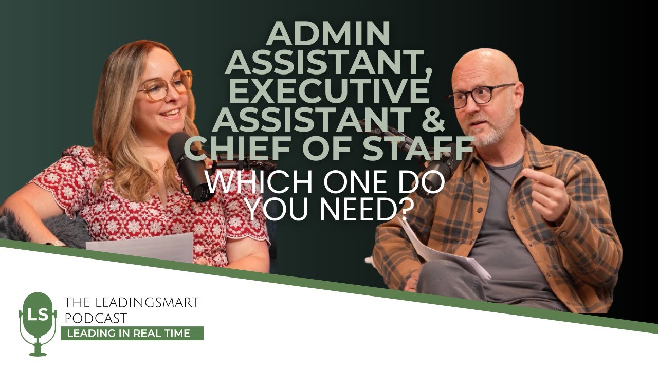 [S3EP9] Executive Assistant, Admin Assistant & Chief of Staff Roles Explained for Churches
