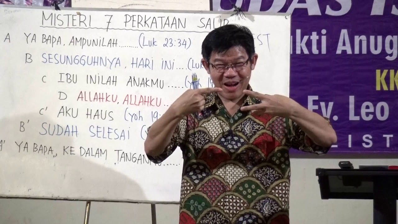 Pdt. Aiter - MISTERI 7 PERKATAAN SALIB