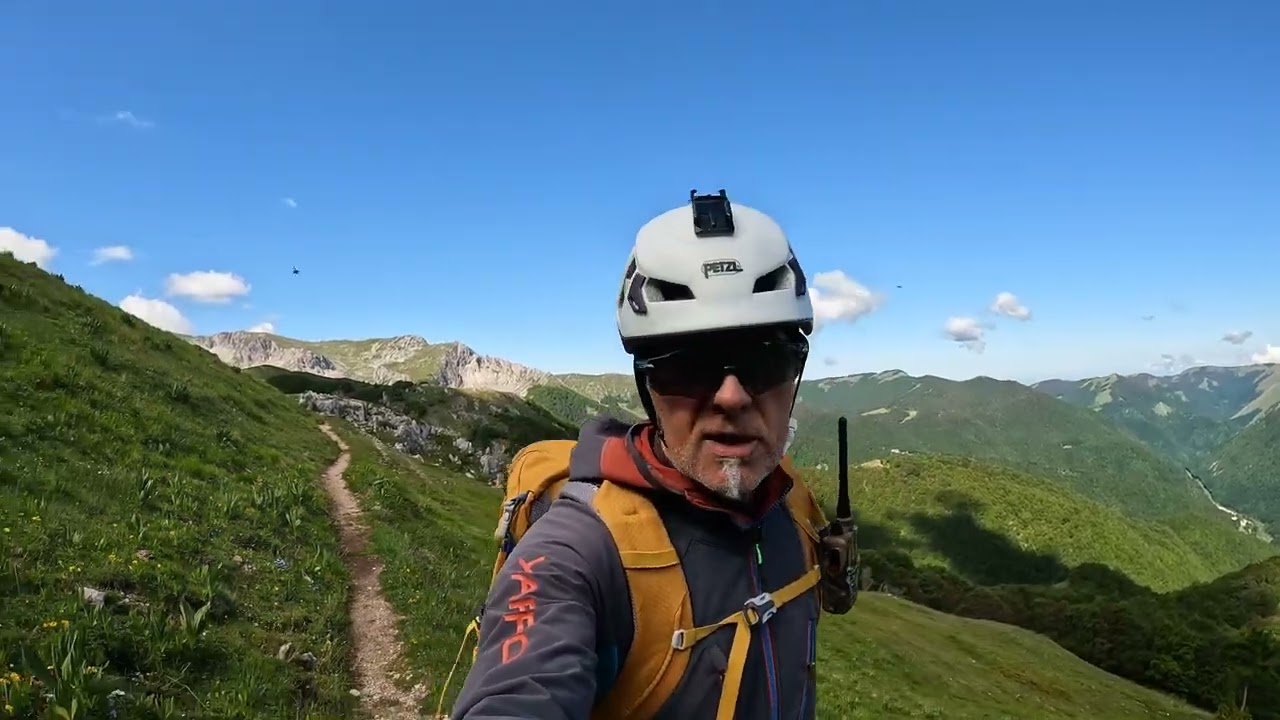 5 Giugno 2024 Rifugio Maiolica, Fonte di Cambio, Monte Piano e Valle Lunare da Pian de' Valli 4K