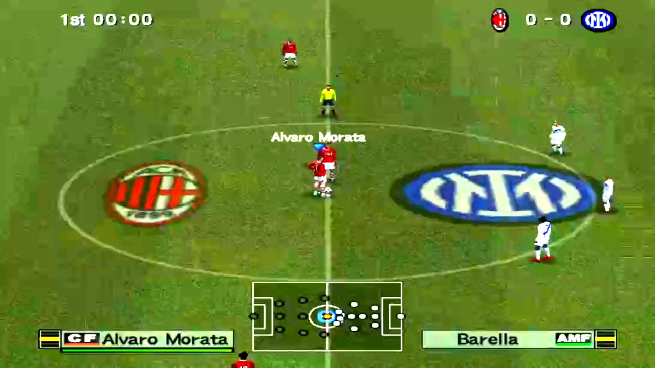 AC MILAN VS INTER MILAN | PES 6 UPDATE 2025 | PS2 GAMEPLAY