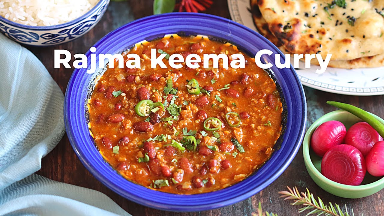 राजमा क़ीमा की अनोखी रेसिपी जो आजतक देखी नहीं होगी Rajma Keema Curry, delicious and unique recipe