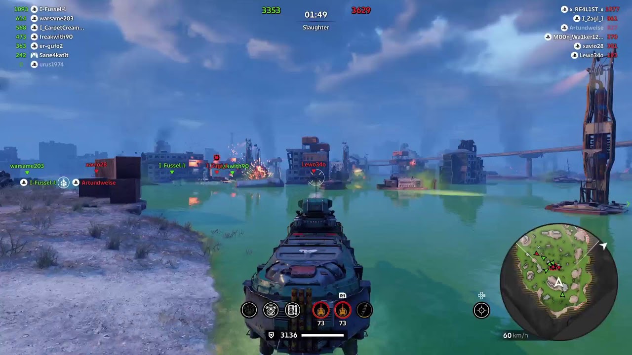 CROSSOUT Fusing Destroyers