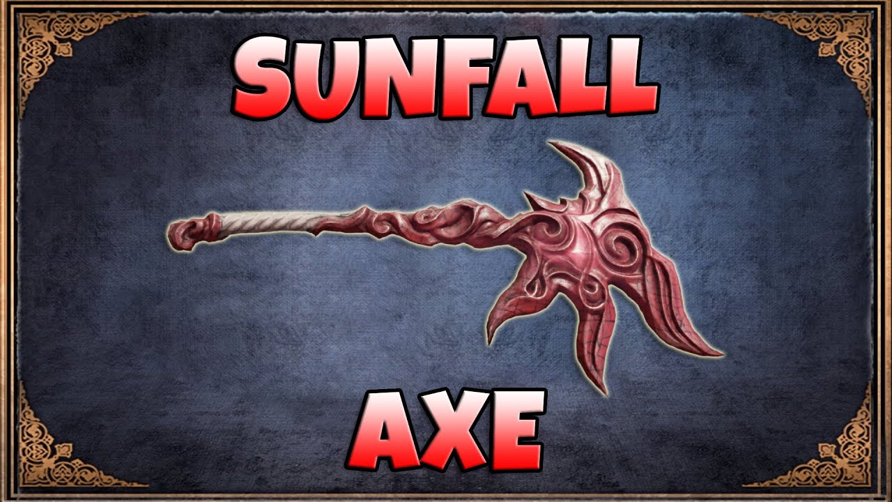How To Get The BEST Axe In Outward Definitive Edition (Sunfall Axe)