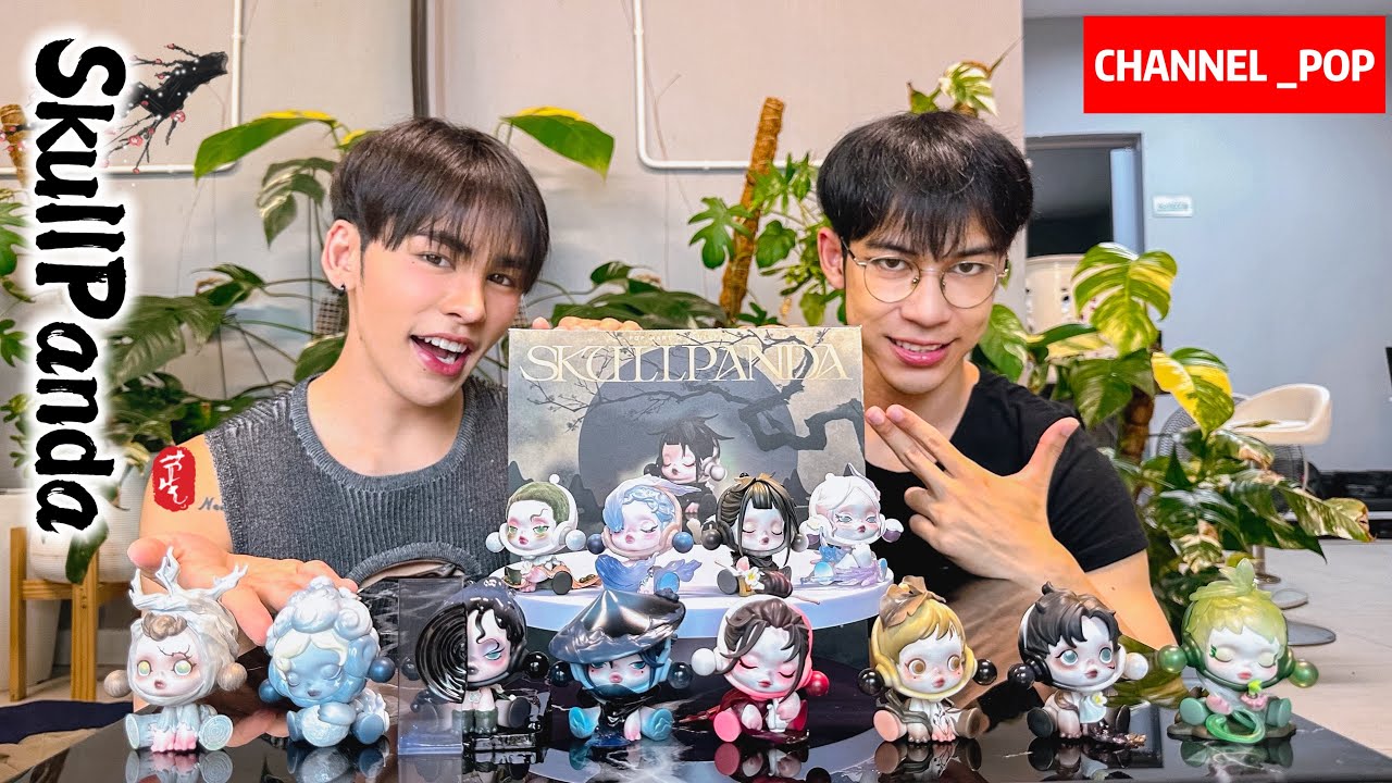 Unbox! SKULLPANDA The Ink Plum Blossom Series Pop MART คอลใหม่ล่าสุด‼️