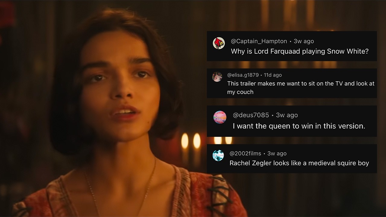 @Disney's Snow White | Official Trailer | Roasted by Fans