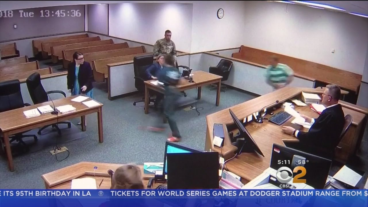 Judge Helps Chase Down Inmates After They Make A Break For It