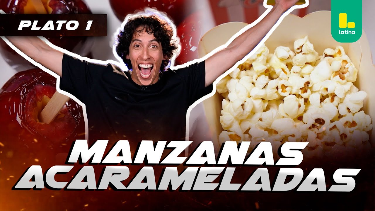 Manzanas acarameladas con canchita dulce | El Gran Chef Famosos