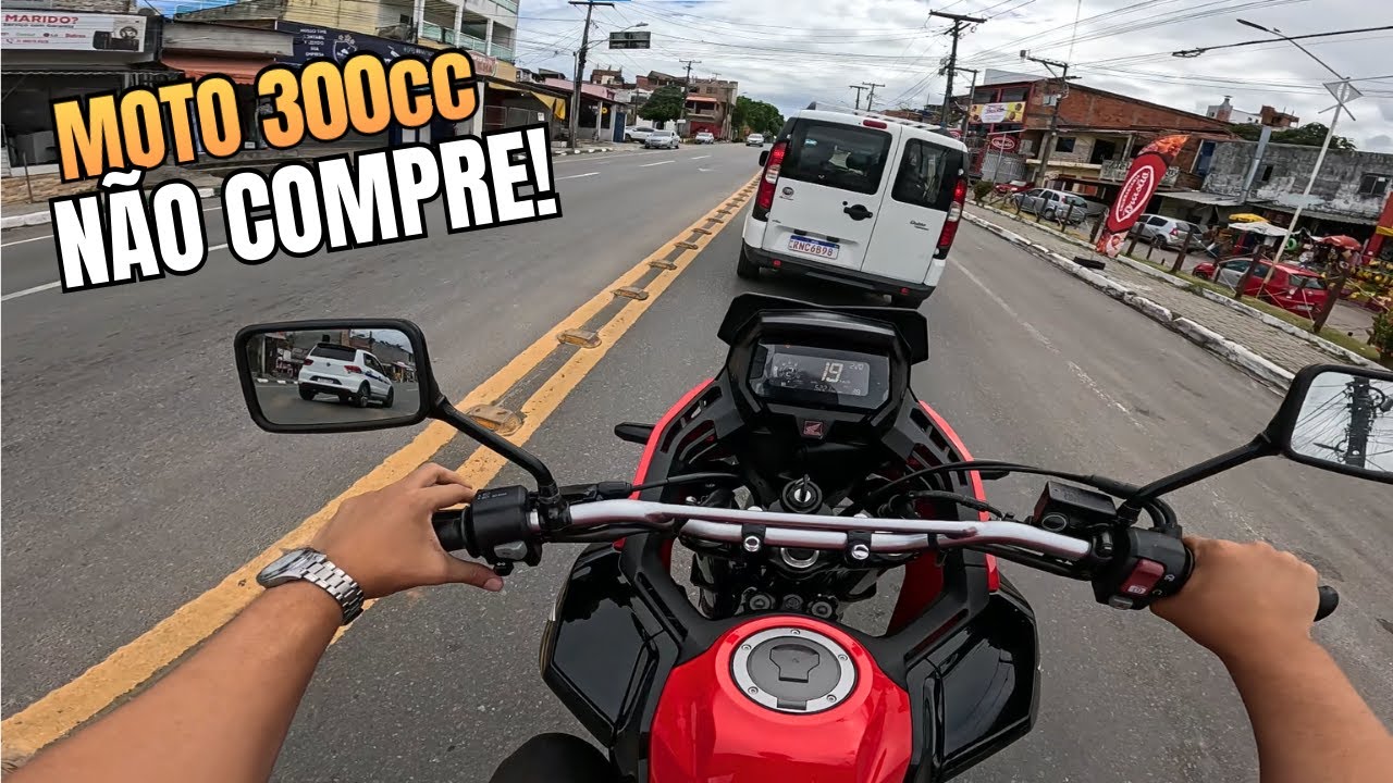MOTO 300cc para INICIANTES Vale a Pena? | NÃO COMPRE