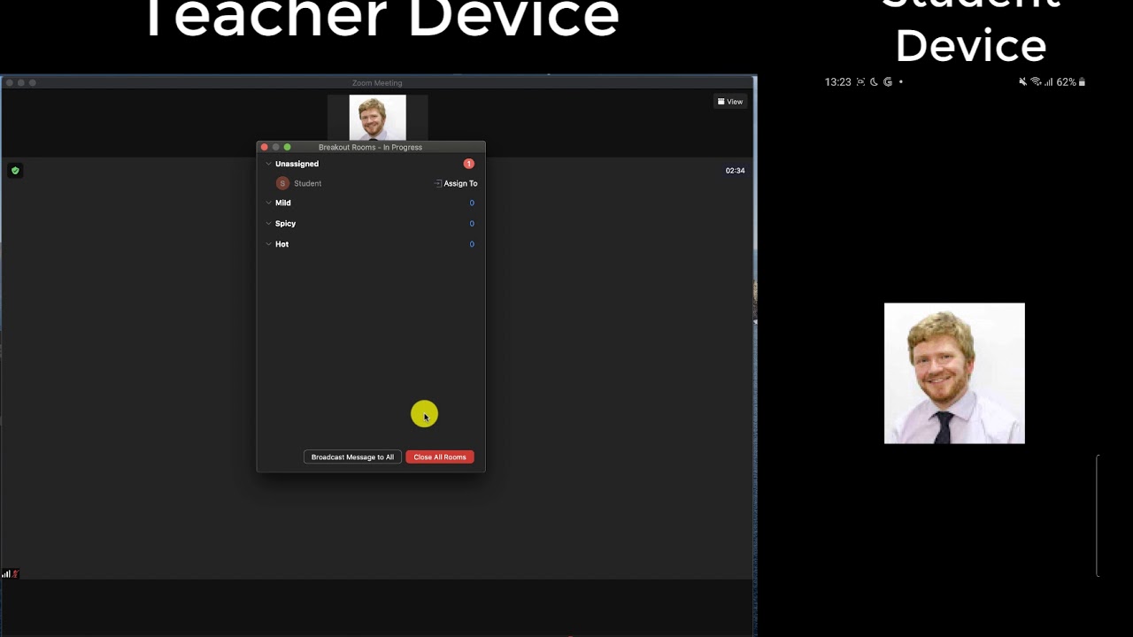 Zoom: How to let participants choose their own breakout rooms