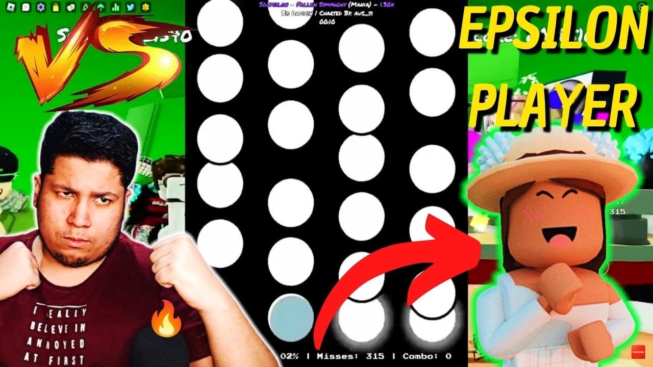 Funky Friday - i 1v1 A EPSILON PLAYER !!! (Gone Wrong) !!!! SillyFangirl vs ???
