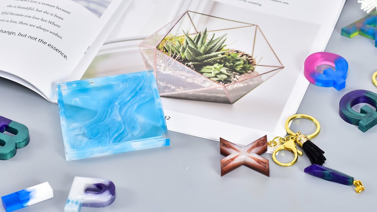 FansArriche Epoxy resin, 1: 1 ratio; Art resin coating, crystal clear, for wood, artistic creations