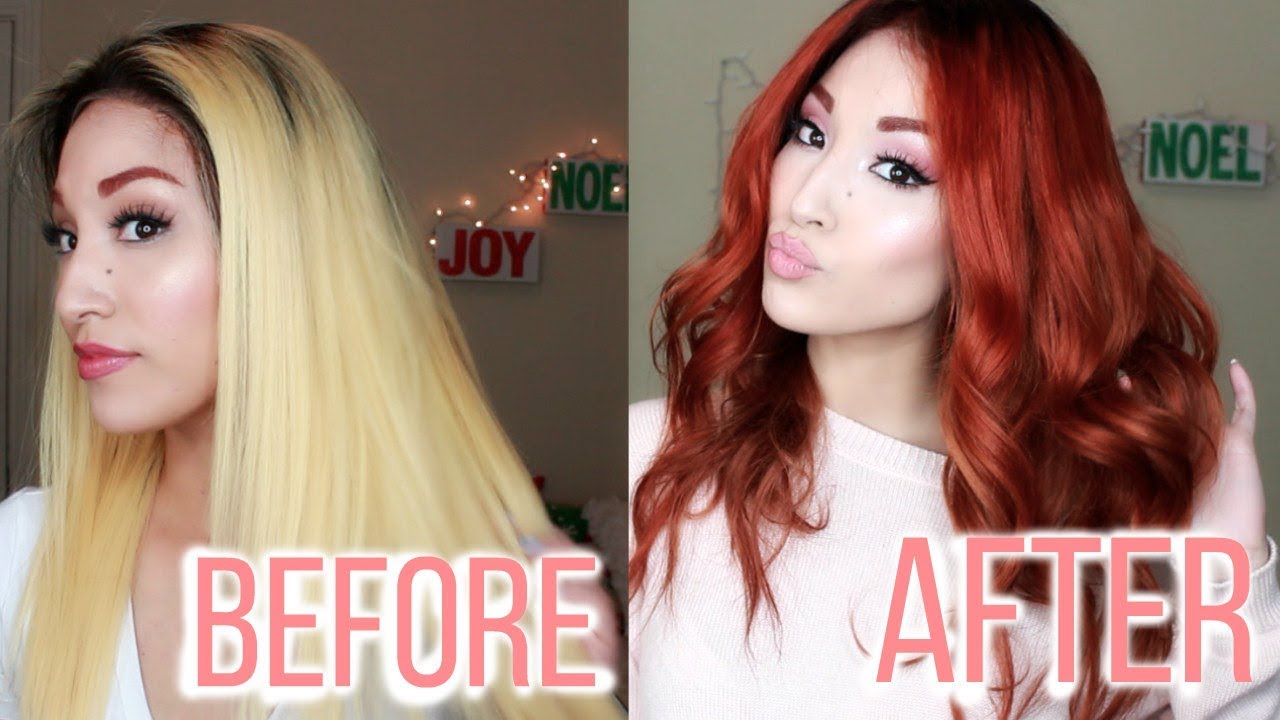 DYING MY HUMAN HAIR WIG Feat: Elva Hair Wigs