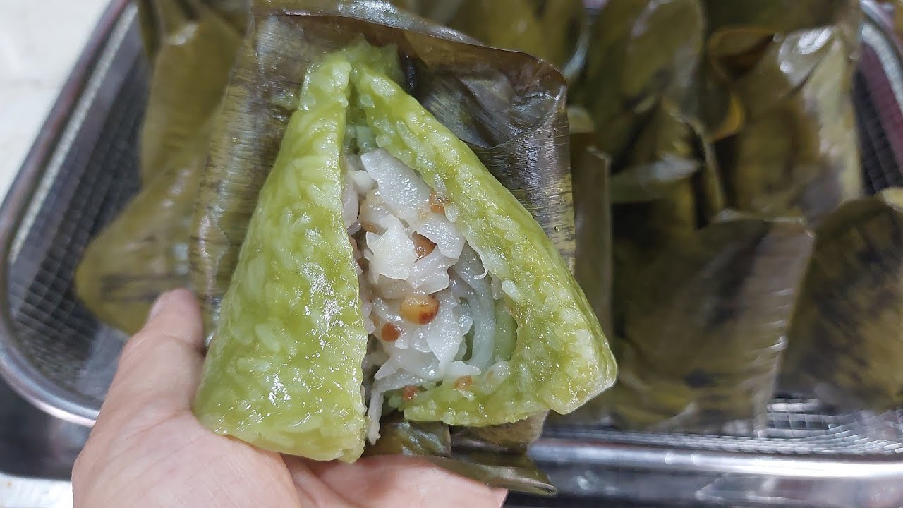 cách làm bánh it nếp xào .. bánh mềm dẻo giòn nhẹ .. nhân dừa non .. ngon đẹp lạ miệng ❤️❤️❤️