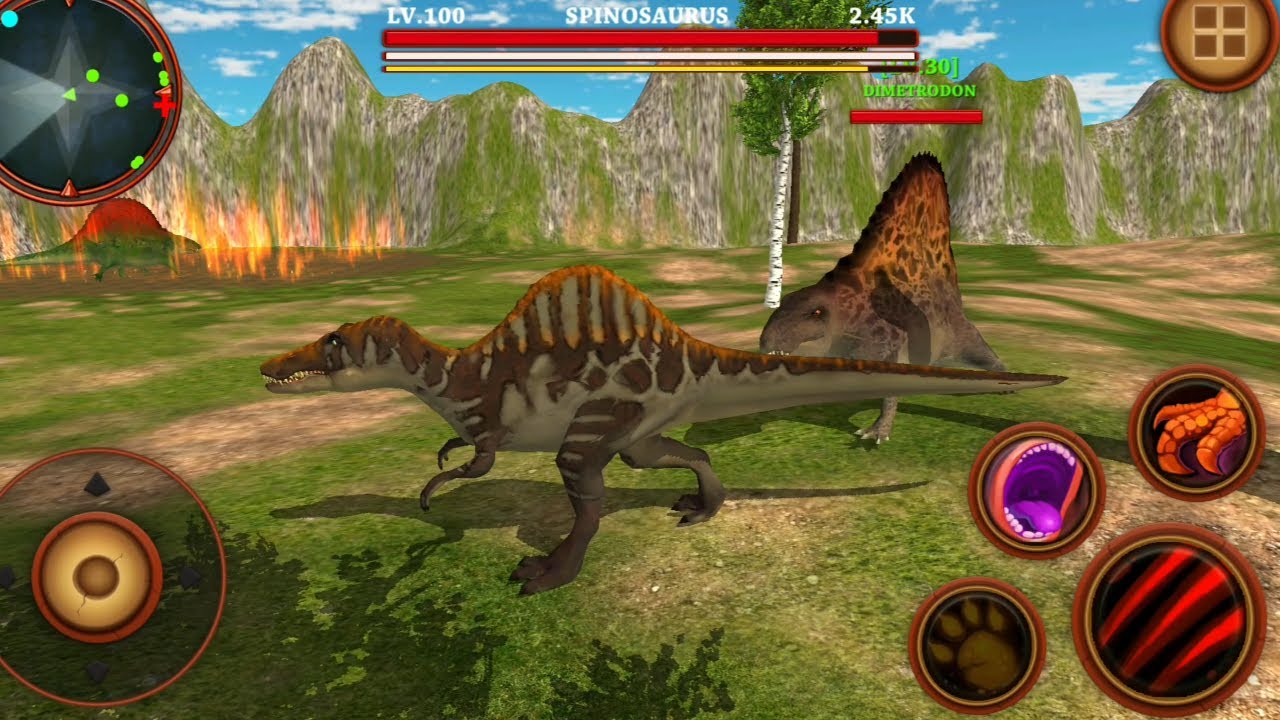 Best Dino Games - Spinosaurus Simulator Boss 3D Android Gameplay
